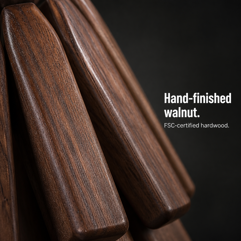 ArboraGuard™ — Protect Your Walnut Table from Heat Damage with a Handcrafted Tree Trivet