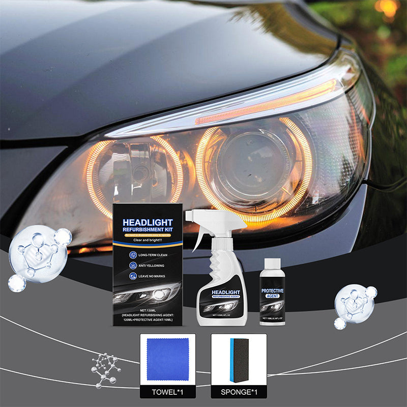 CrystalBeam™ — Instantly Restore Blazing Headlights for Safer, Sharper Night Drives
