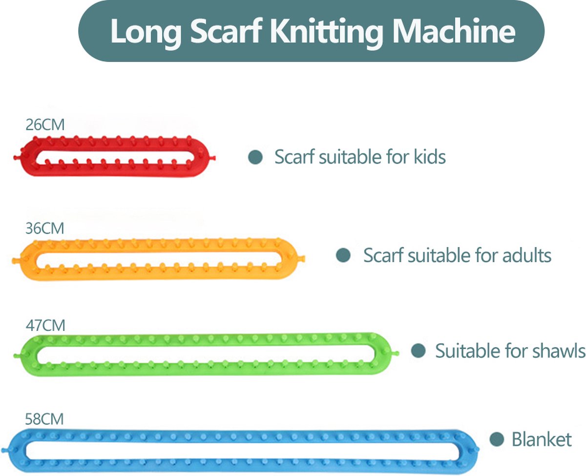 Knitting Loom Without Needles | Simple Wrapping Technique | Compact, Portable Build | LoopCraft