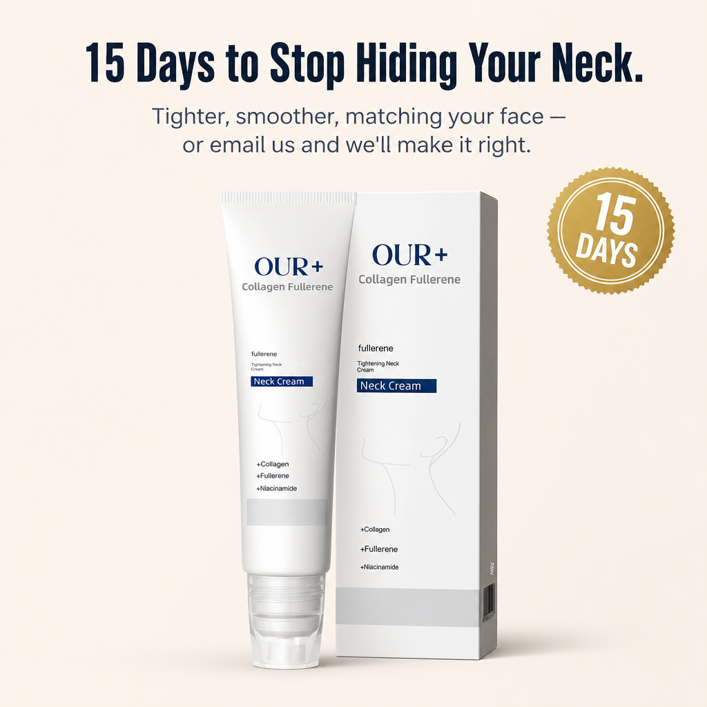 NeckLift Radiance™ — Smooth Out Tech Neck Using Chilled 5-Ball Peptide Cream