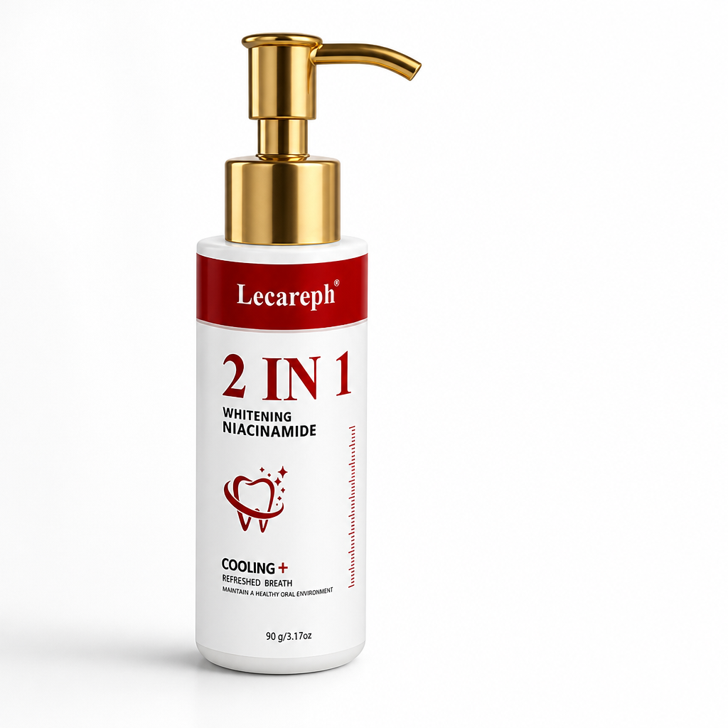 Niacinamide & Hydroxyapatite Whitening Toothpaste (Pump Dispenser)