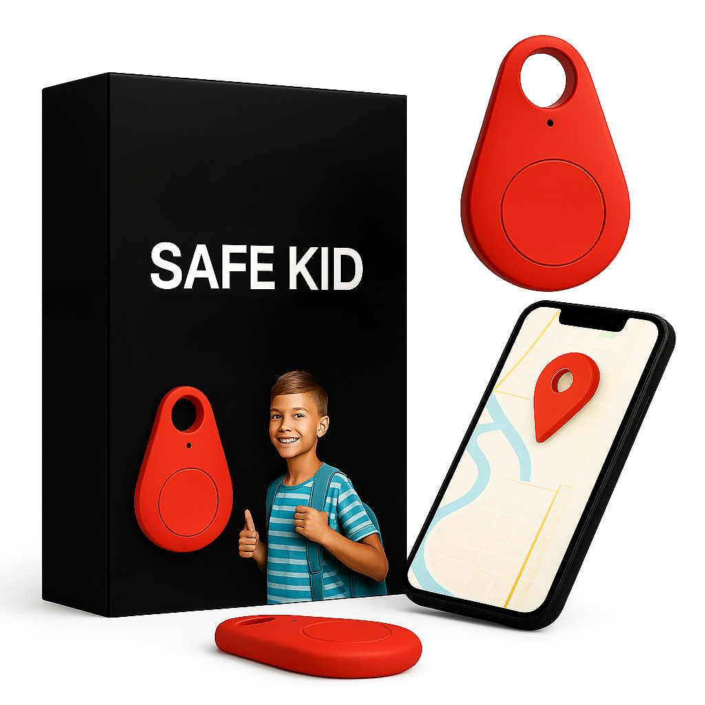 Child SafeGuard GPS Tracker with Live Tracking & Emergency Alerts