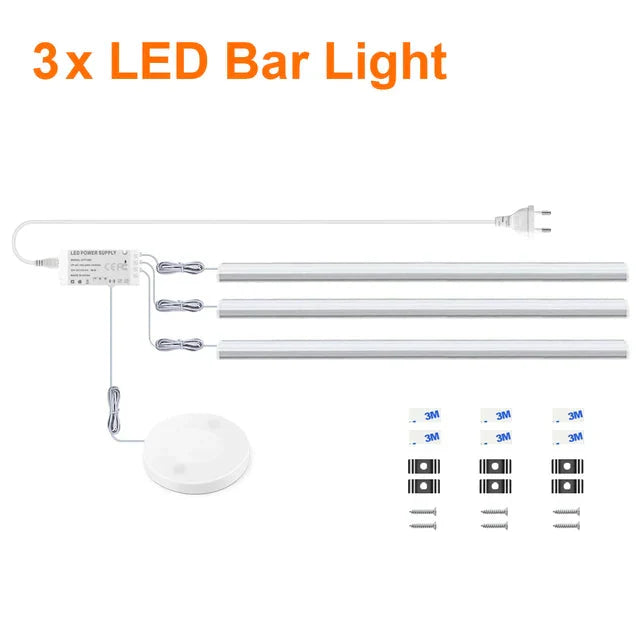 Under-Cabinet LED Light with Sensor – Dimmable and Touch-Free