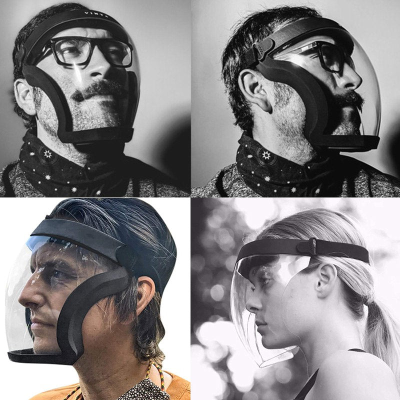Full Coverage Face Shield with Headband for Spray Work Protection