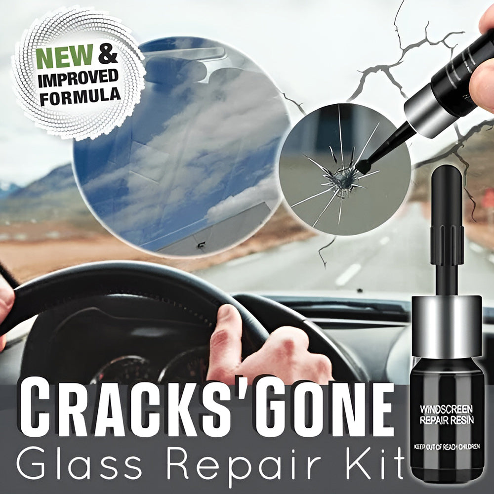 RazorSeal™ — Stop Cracks in Minutes and Reclaim Crystal-Clear Glass Confidence