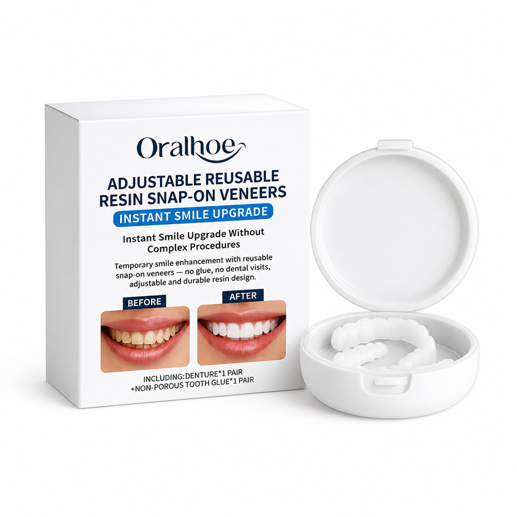 Adjustable Reusable Resin Snap-On Veneers