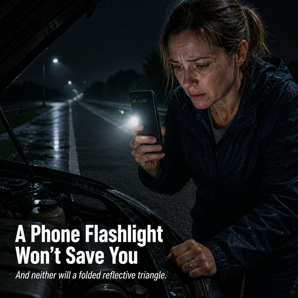 BlazeGuard™ — Bright, Flood Ready & Conquer Every Roadside Crisis