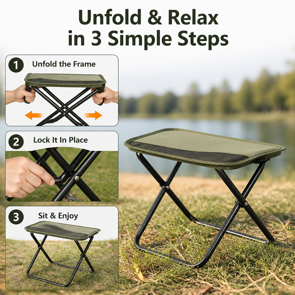 TerraFirm™ — Powerfully Portable Comfort That Holds You Steady Anywhere