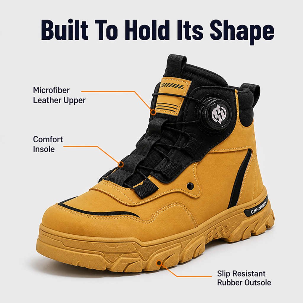 TitanStride™ — Unstoppable Grip and All-Day Dry Comfort for Tough Jobs