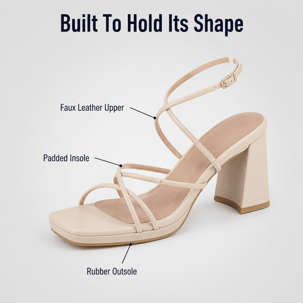 Velara™ Nude Heels — Step Boldly in Effortless Comfort and Timeless Style