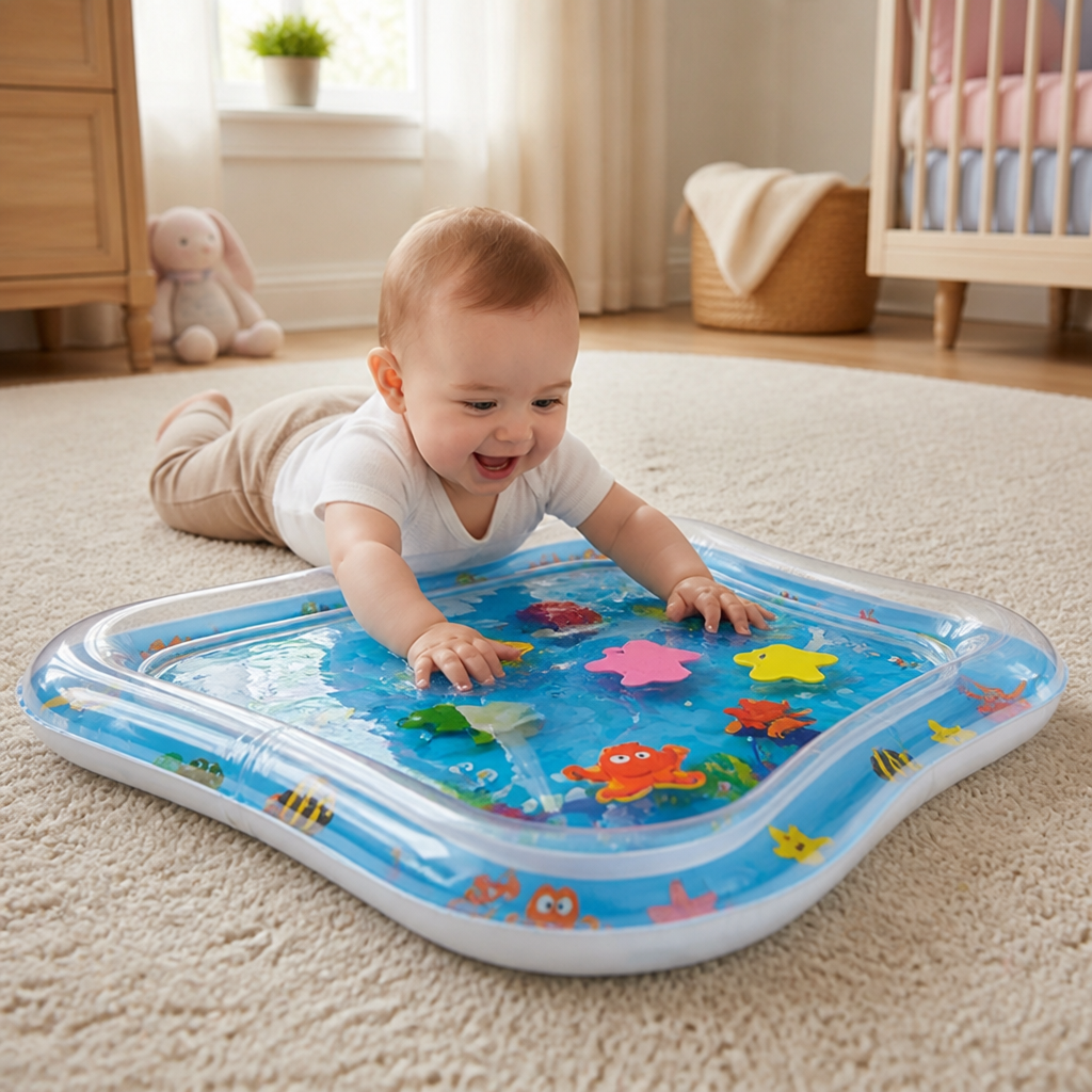 AquaJoy™ — Turn Tummy Time Into Your Baby’s Favorite Muscle-Building Adventure