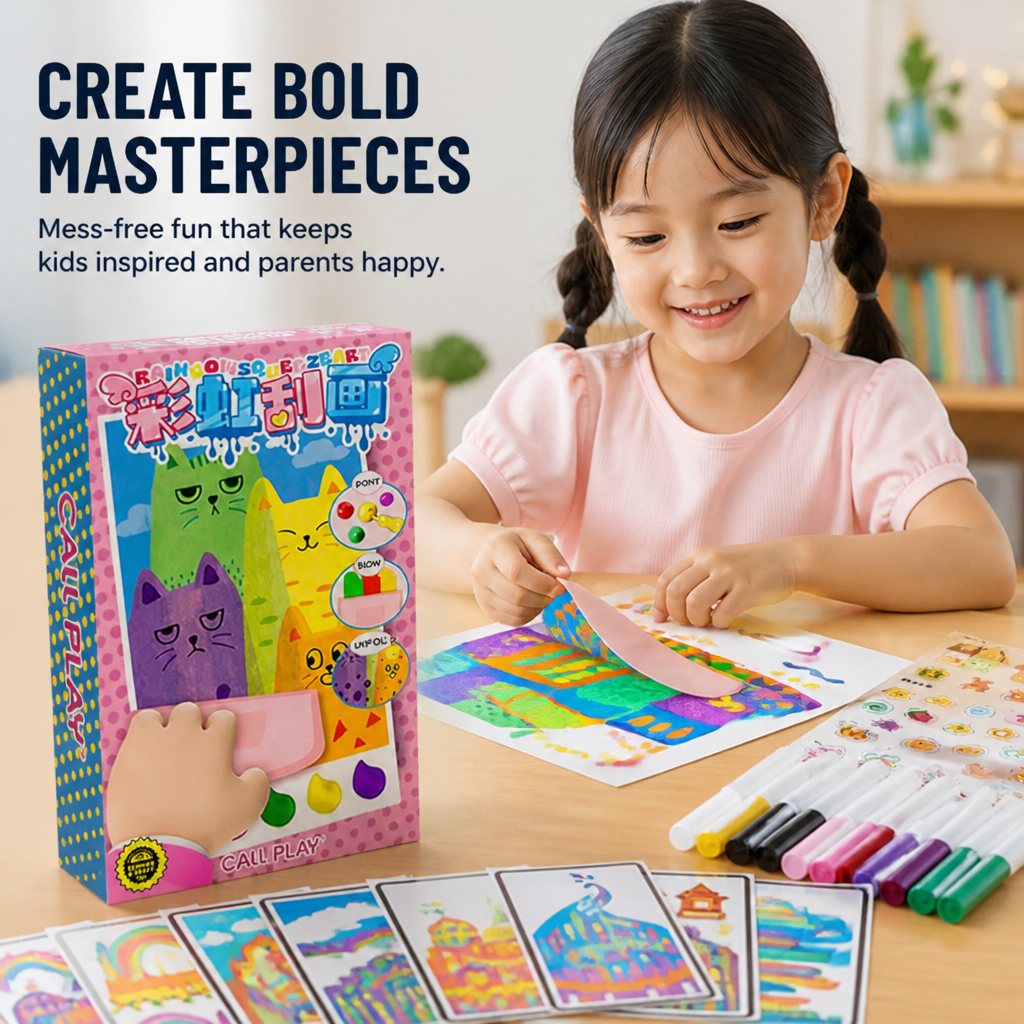 ColorCraze™ — Ignite Your Child’s Imagination Without the Mess or Stress