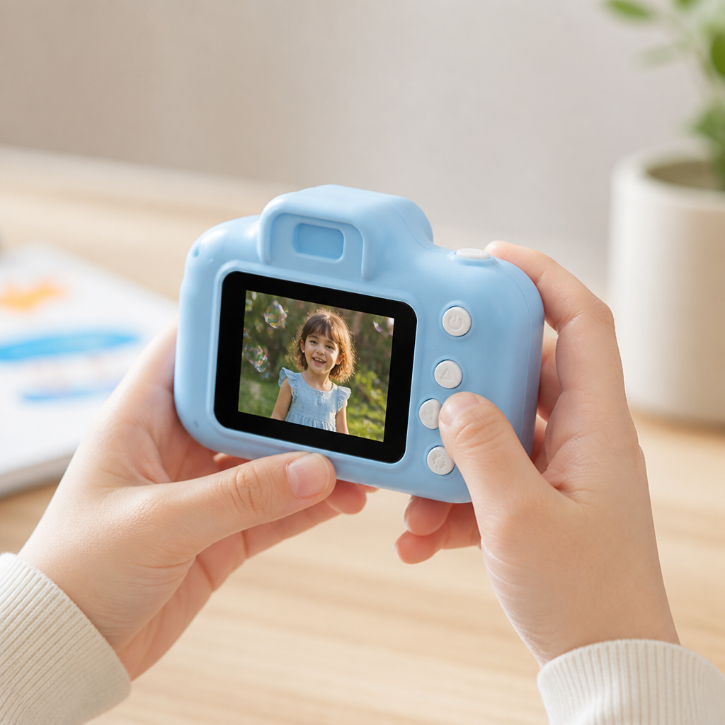 Integrated Display Photo & Video Children's Camera