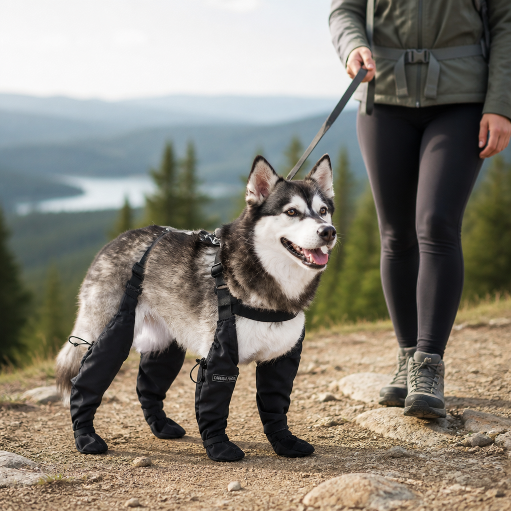 All-Weather Paw Protection Dog Leggings