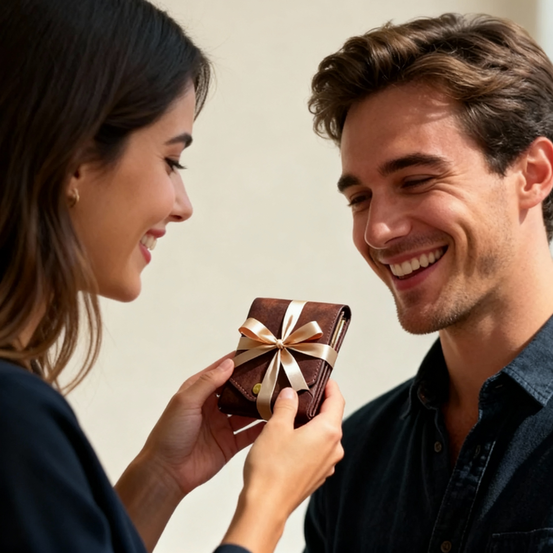 Classic PU Leather Wallet Featuring Pen Slot