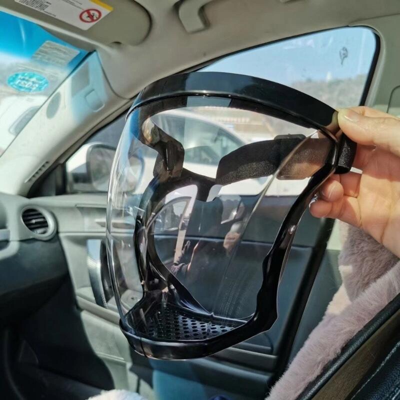 Full Coverage Face Shield with Headband for Spray Work Protection