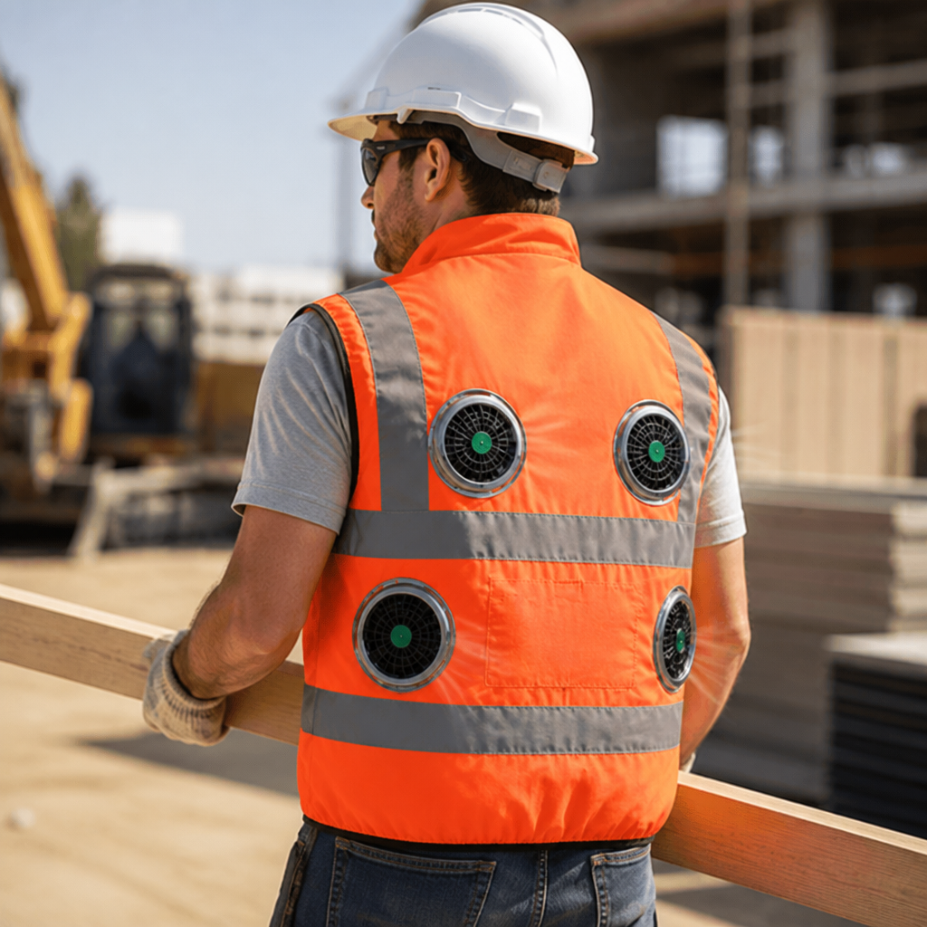 Integrated Fan Lightweight & Breathable Cooling Vest