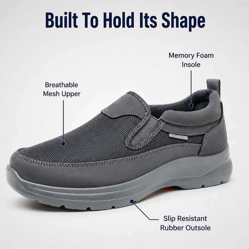 StrideEase™ — Slip Into All-Day Energy and Freedom from Foot Pain