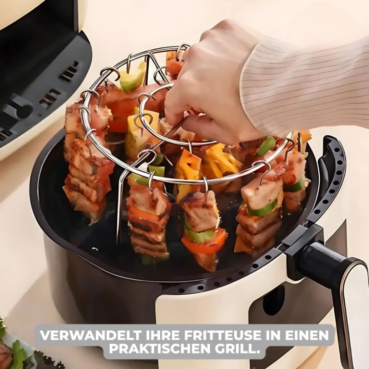 Hot Air Fryer Skewer Accessory – Simplified Indoor Grilling