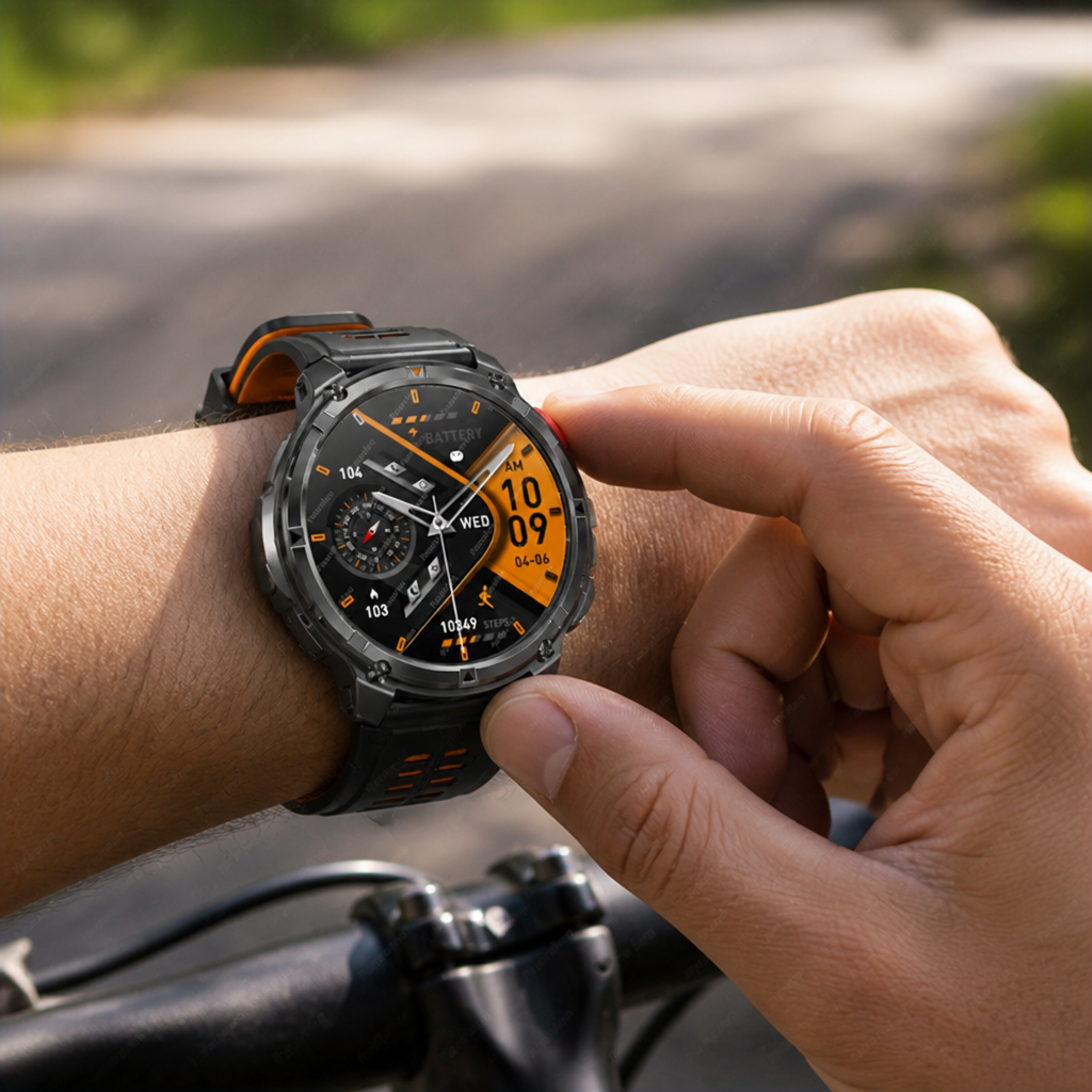 1100mAh Battery 120+ Sports Smartwatch (iPhone & Android)