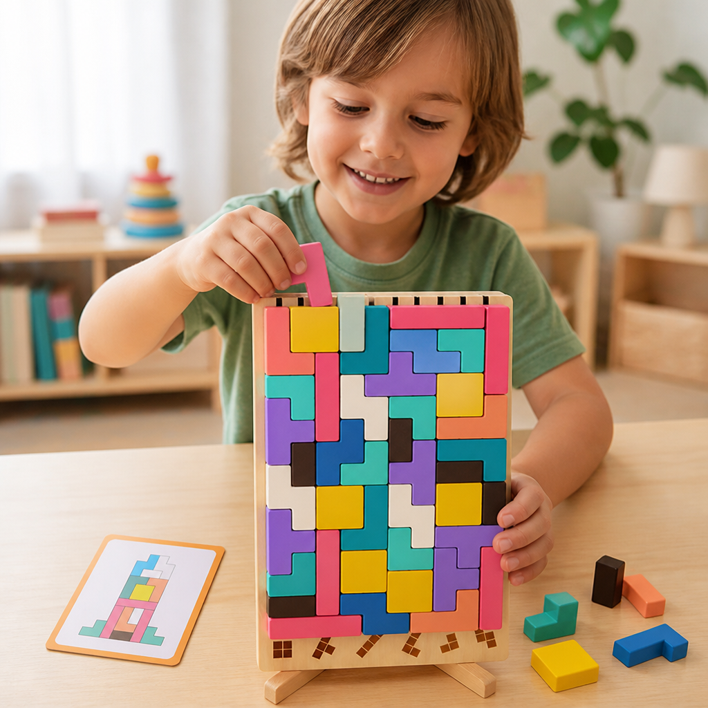 LuminiBlocks™ — Ignite Your Child’s Genius with Every Colorful Stack