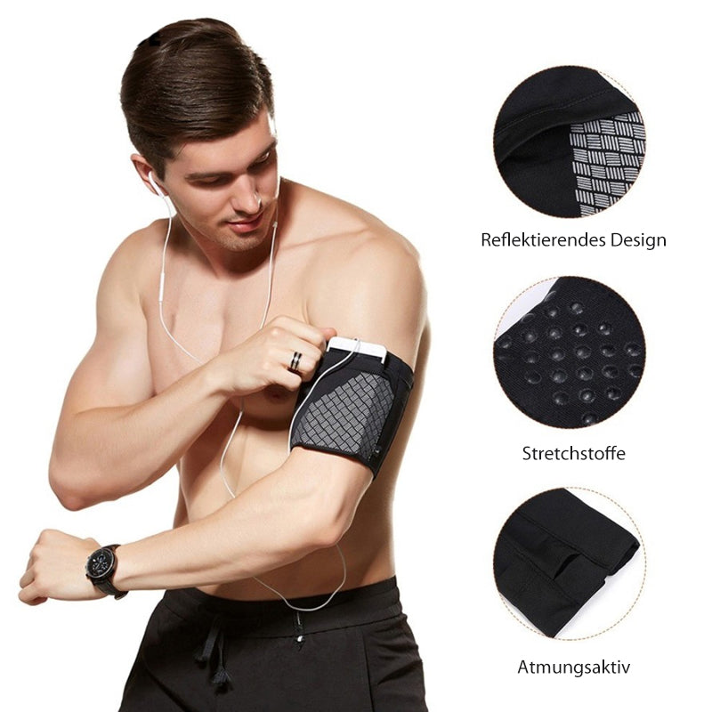 Fitness Armband with Pocket for Phone – Ideal for Outdoor Activities