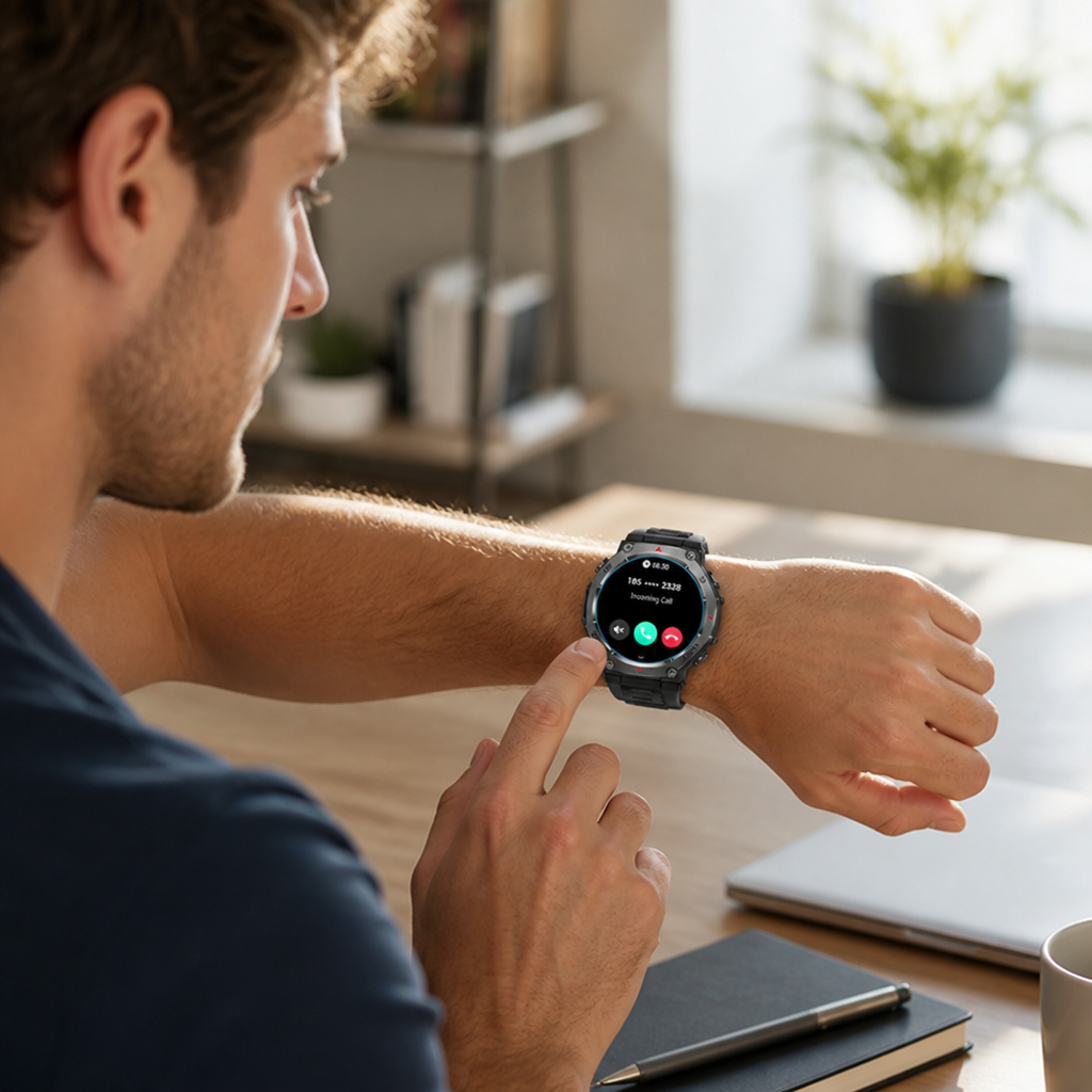 1.43-Inch HD Touchscreen Multi-Sport Smartwatch