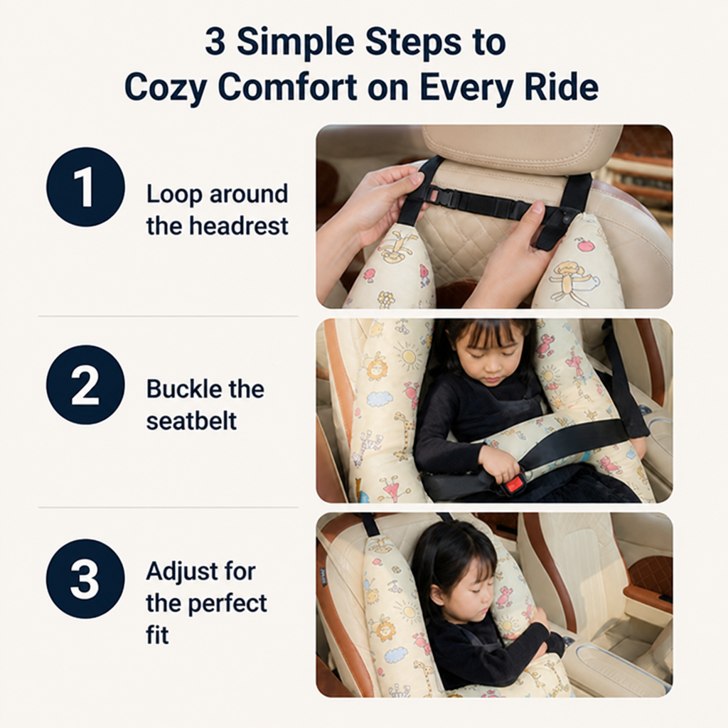 CozyCruze™ — Turn Every Drive into a Calm, Happy Adventure Your Child Loves