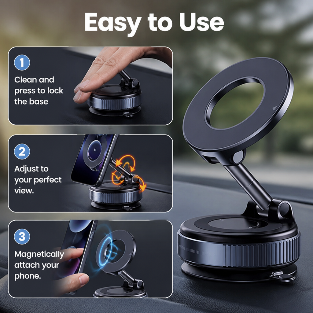 VelociGrip™ — Drive Fearlessly with Unshakable Grip and Perfect Angles