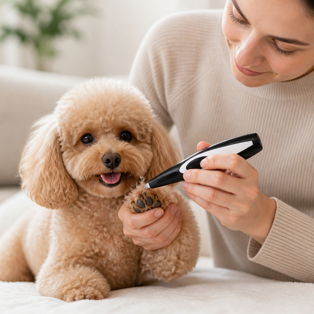 Ultra-Quiet Safety Blade Pet Trimmer