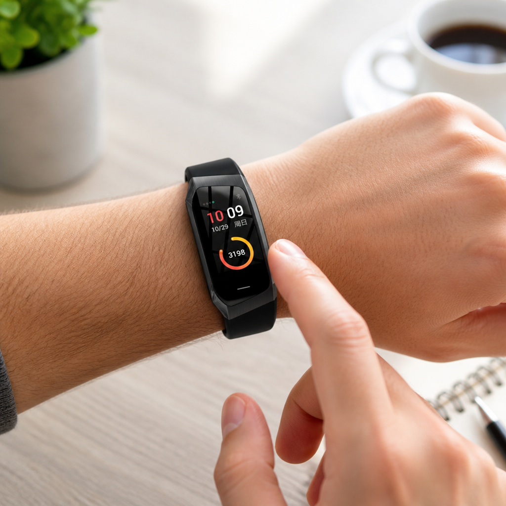 Continuous Heart Rate & Blood Pressure Smart Watch