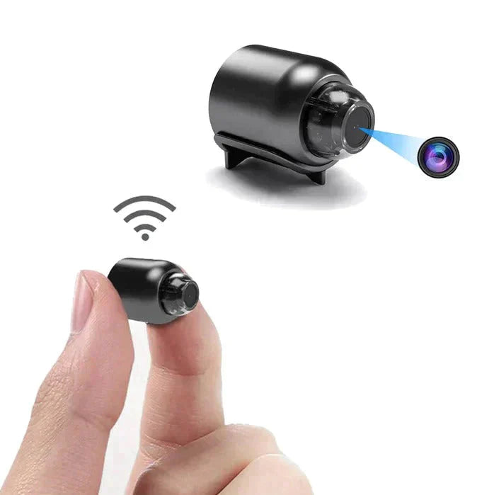 Compact WiFi Security Camera Featuring Night Vision