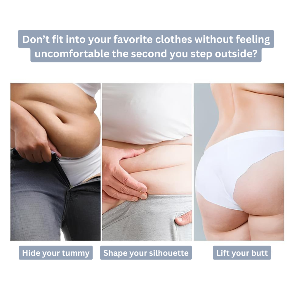 3-in-1 Body Shaper Shorts for Tummy Control and Butt Enhancement