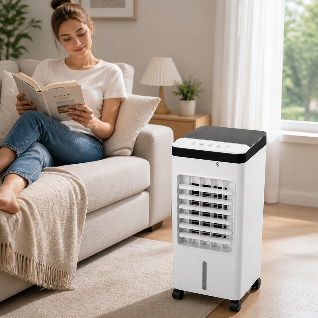 Quiet Self-Contained 3-in-1 Portable Air Conditioner