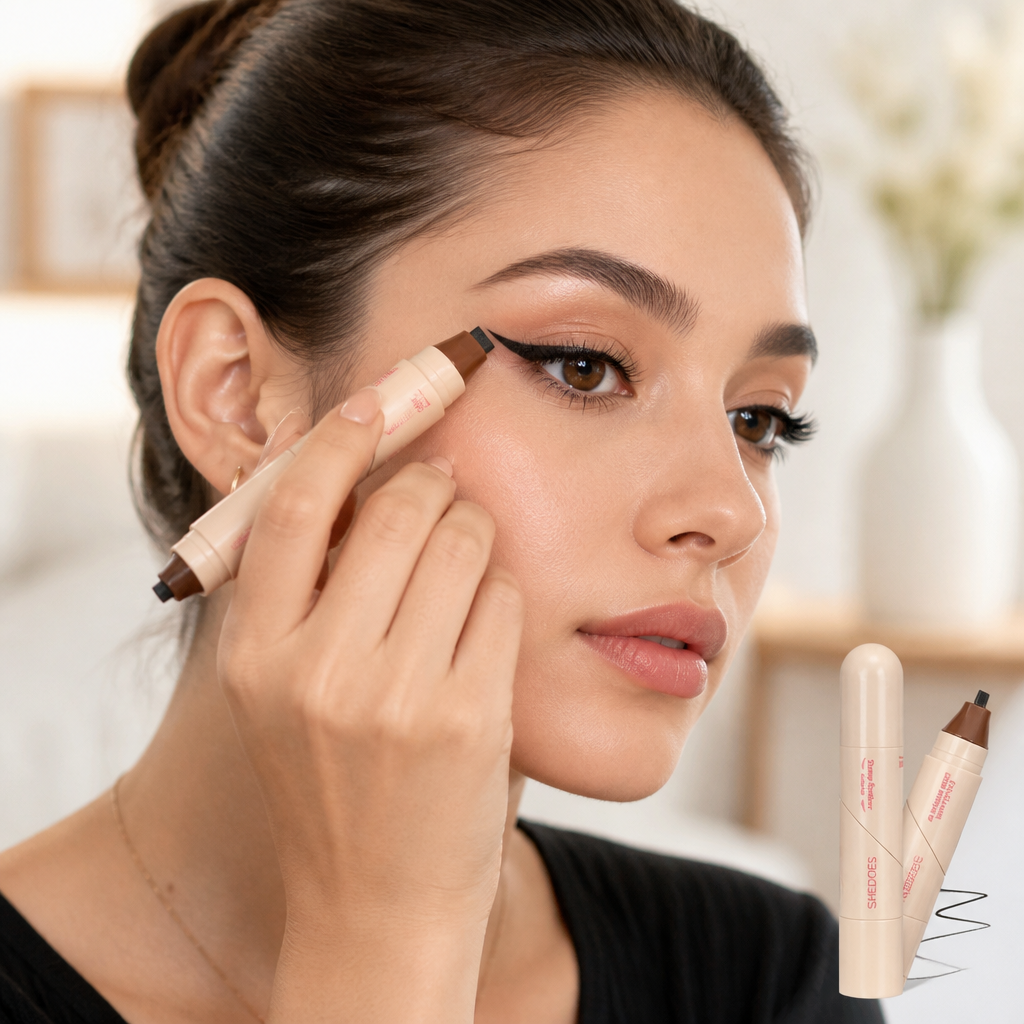 Waterproof Smudge-Proof Stamp Eyeliner Pen