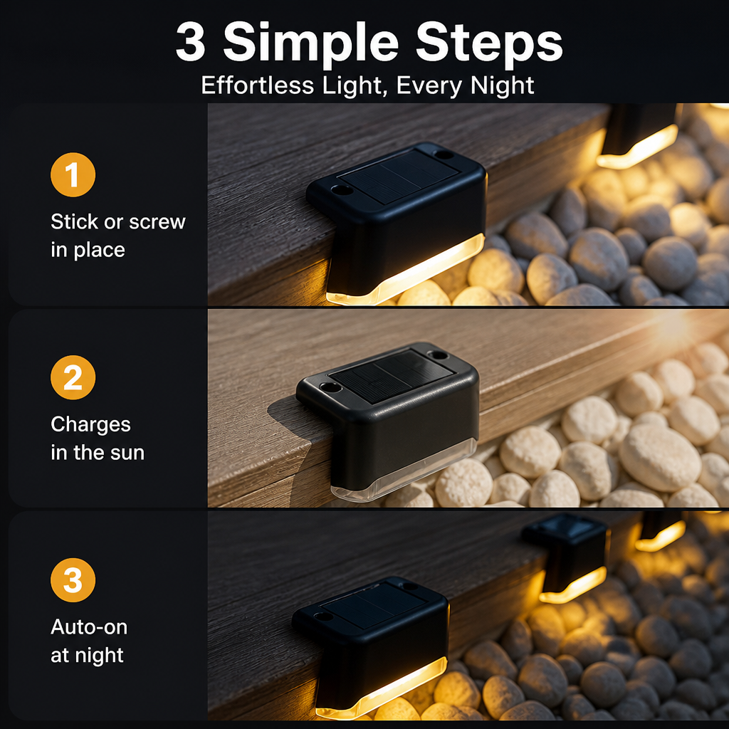SolarLuma™ — Transform Your Nights into a Warm, Magical Glow That Welcomes and Protects