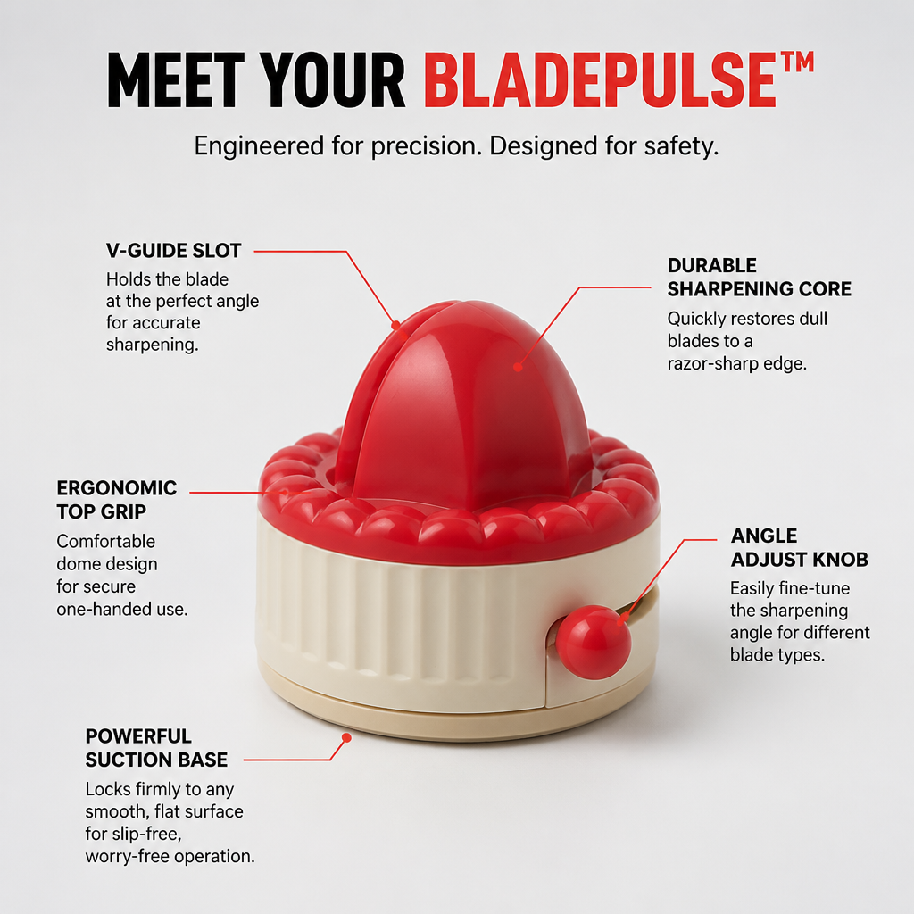 BladePulse™ — Unleash Razor-Sharp Slices with Effortless, Rock-Solid Control