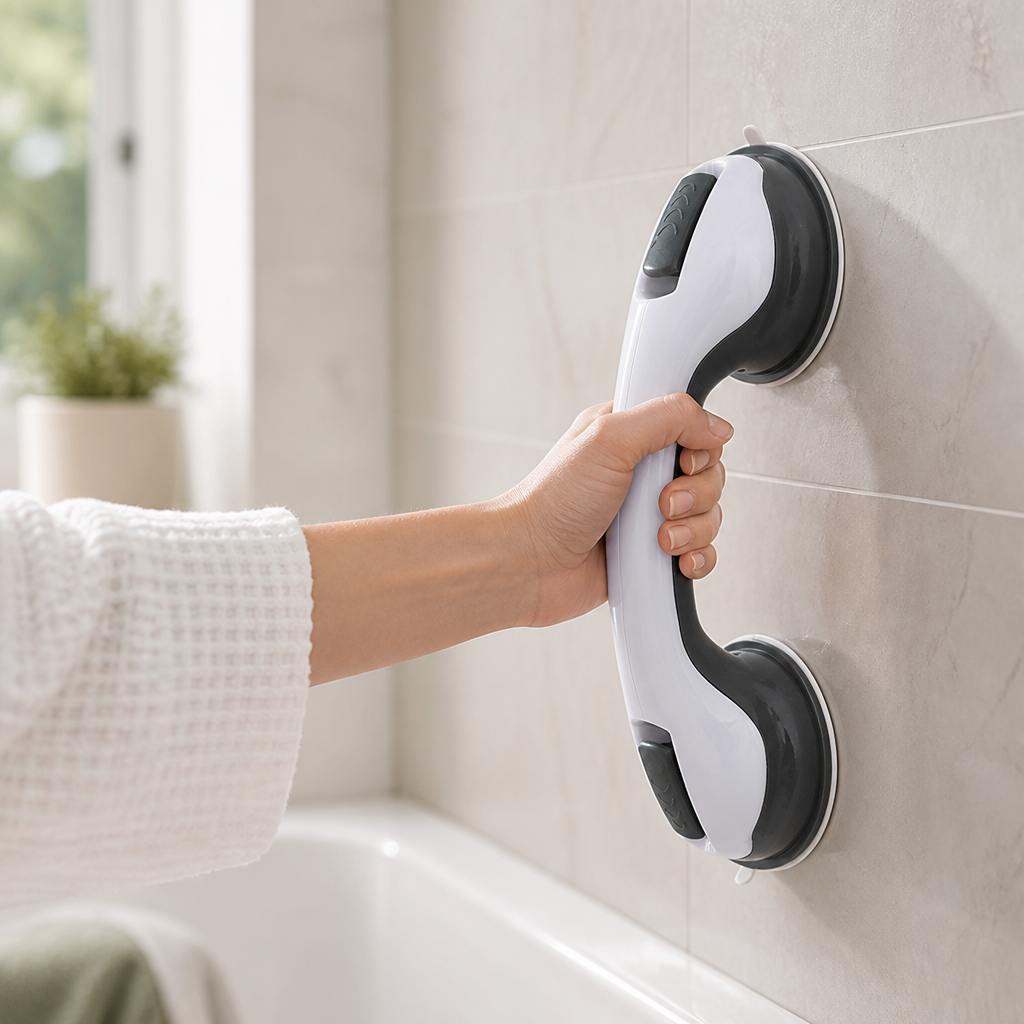 Tool-Free Double Suction Grab Bar (29 cm)