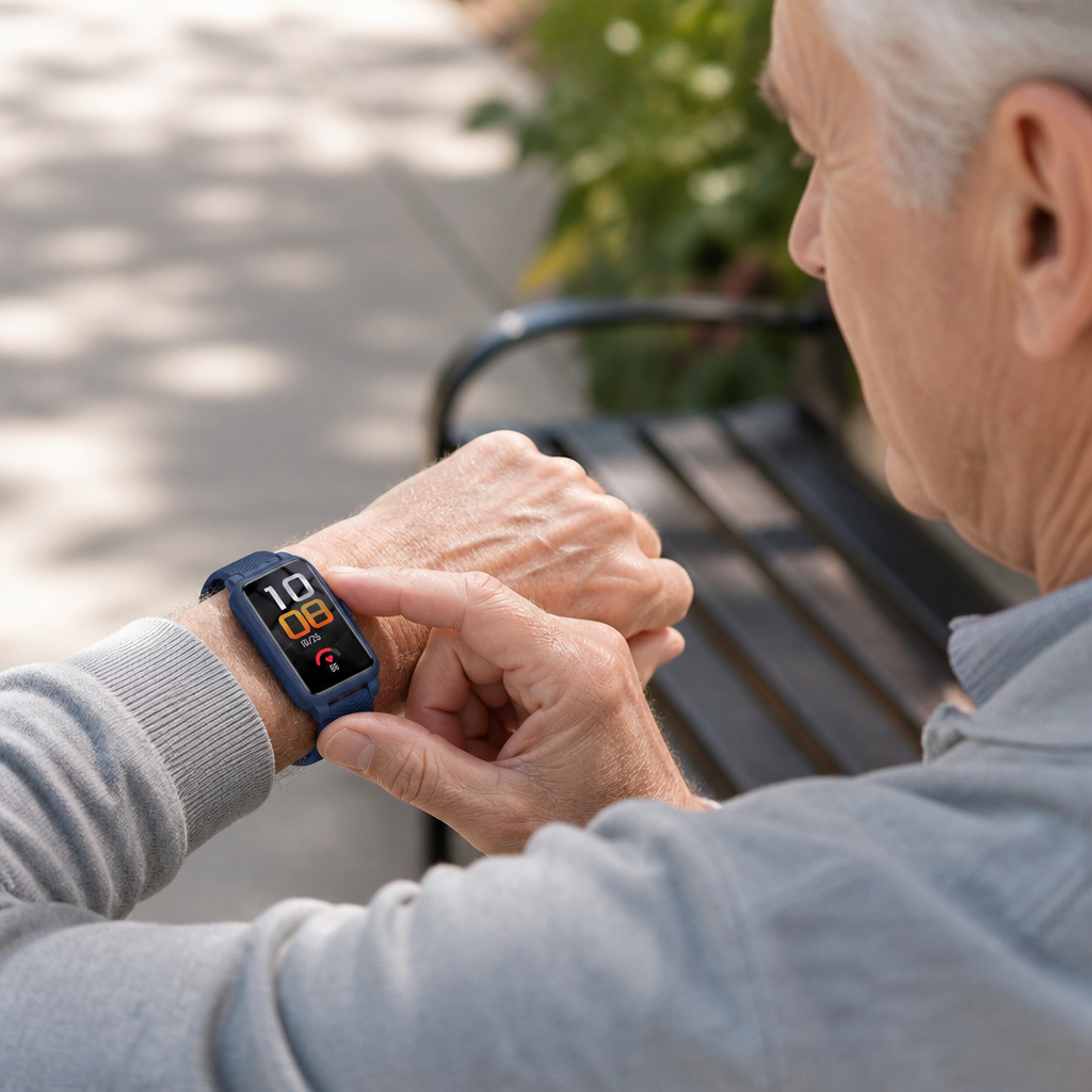 Fall Detection & GPS Senior Safety Watch