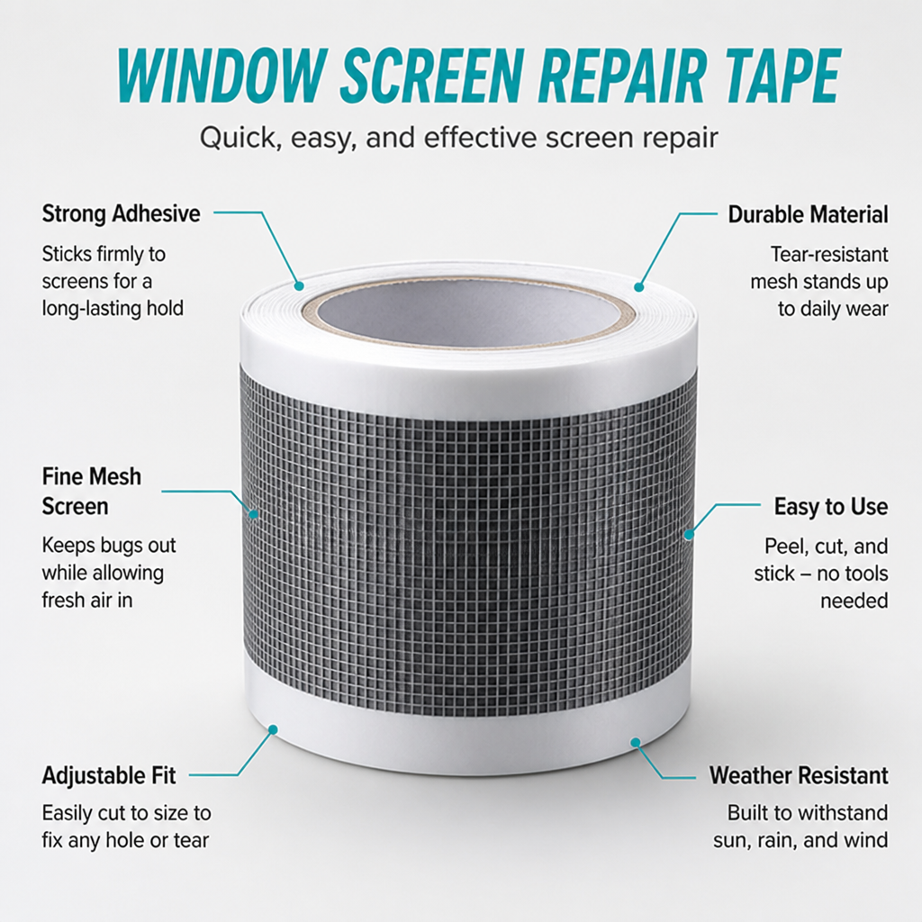 FlexiSeal™ — Stop Bugs Instantly and Breathe Fresh Air Again