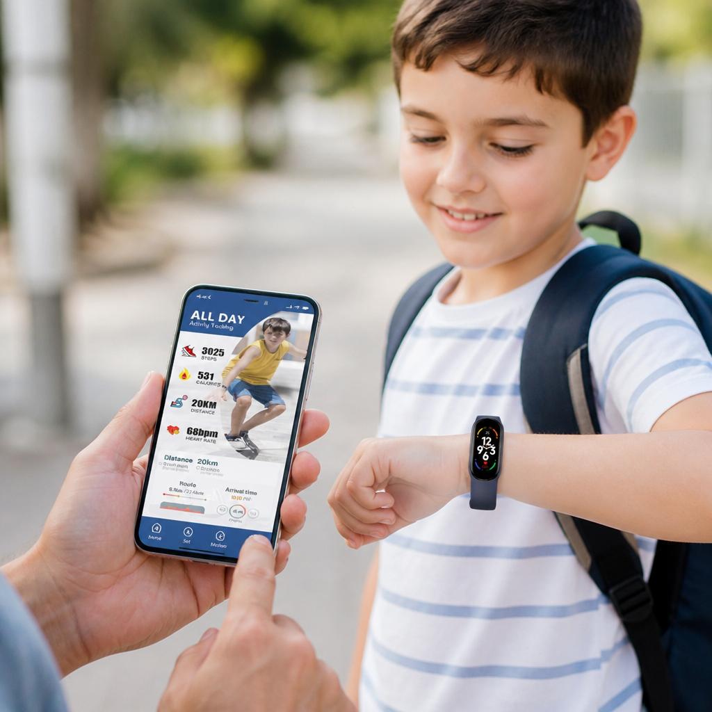 GPS & Health-Monitoring Kids Smartwatch