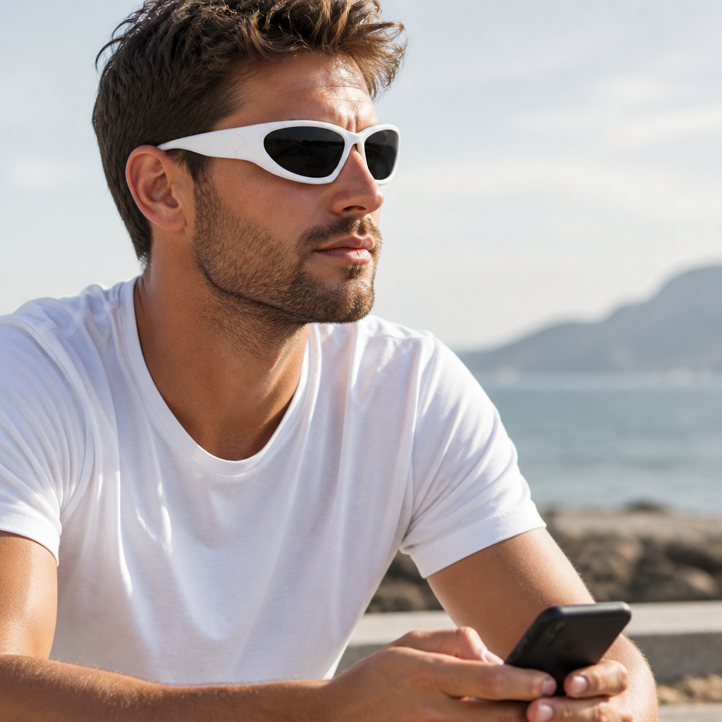 Polarized UV400 Wrap-Around Sports Sunglasses