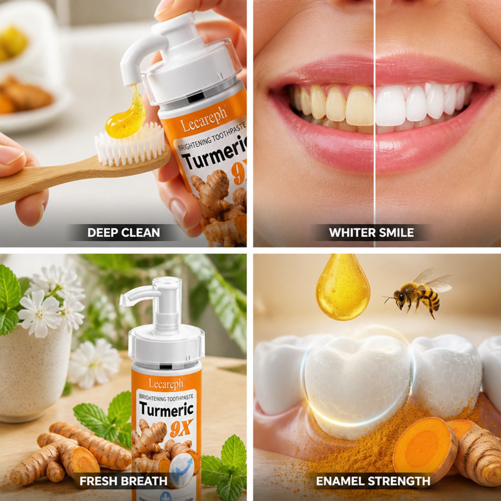 Hydroxyapatite Whitening Toothpaste (Turmeric & Bee Venom)