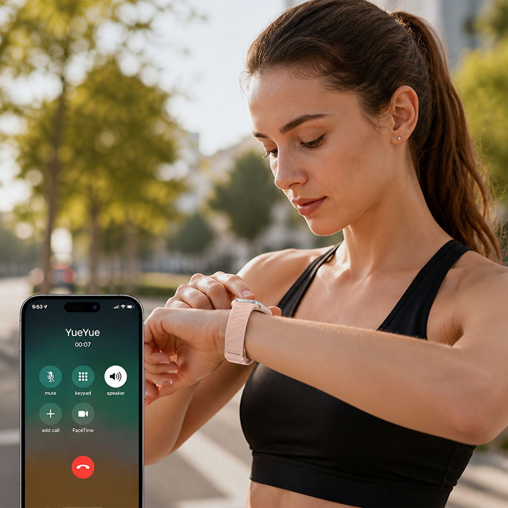 Ultra-Thin GPS Smartwatch (127+ Sports Modes)