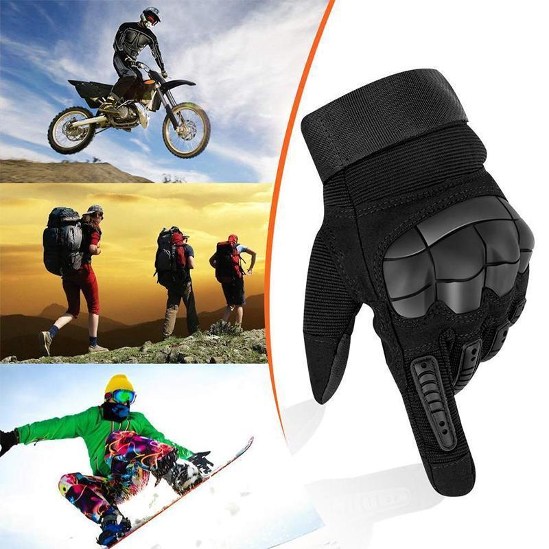 Knuckle-Protected Tactical Gloves for Enhanced Grip and Durability