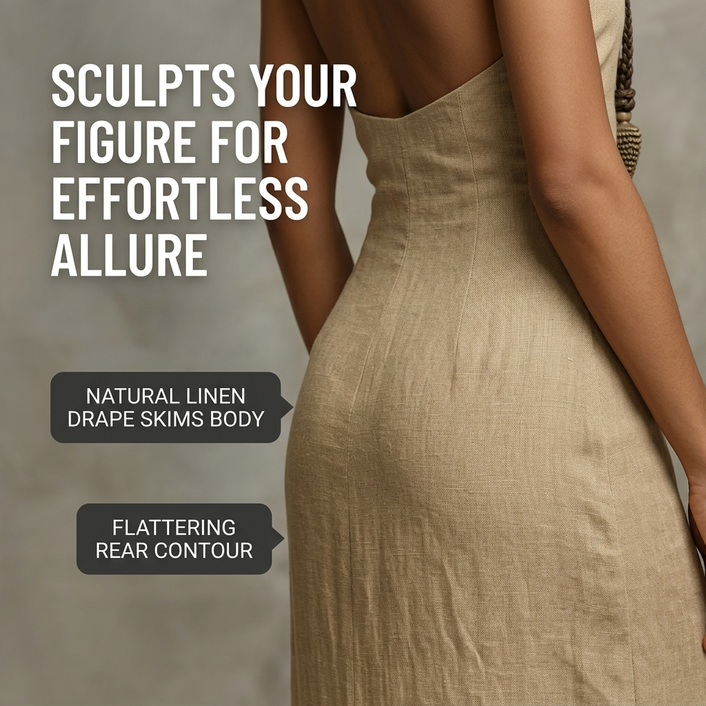 LumaSera™ Linen Dress — Stay Cool and Radiate Effortless Elegance All Day Long