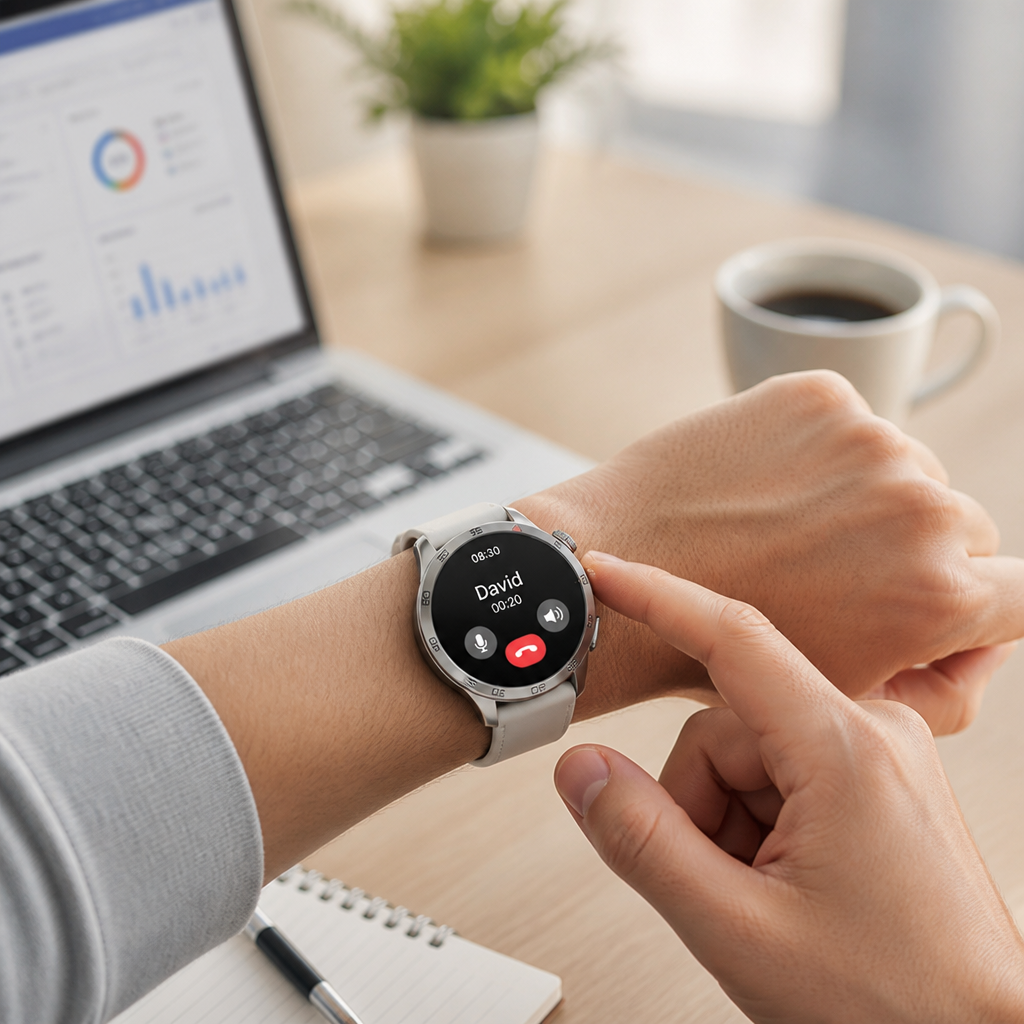 Full HD Touch Multi-Sport Bluetooth Calling Smartwatch