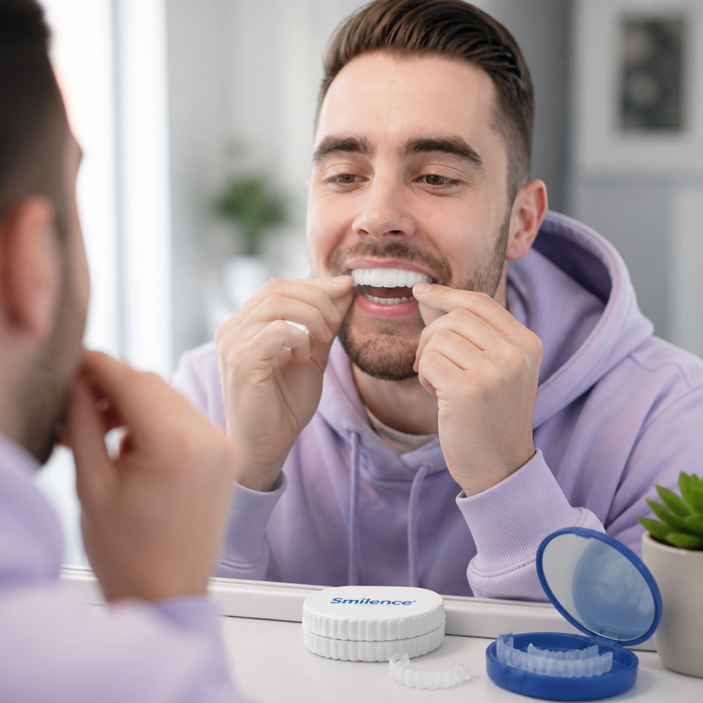 Ultra-Thin Acrylic Open-Palate Removable Veneers (With Molding Kit)