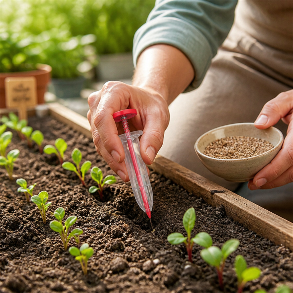 Controlled Single-Seed & Ergonomic Seed Injector