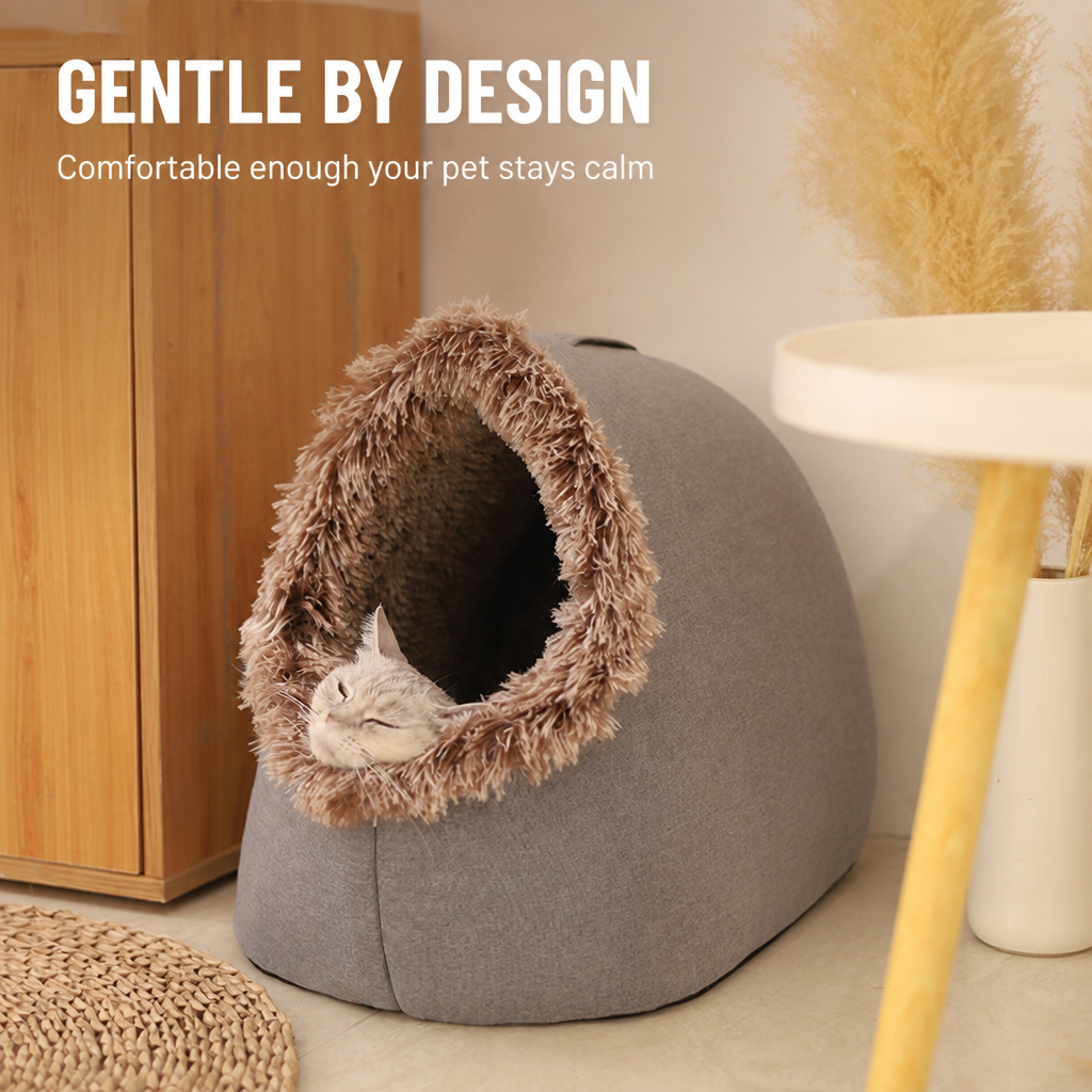 SnuggleNest™ — Your Pet’s Cozy Hideaway That Melts Winter’s Chill Away